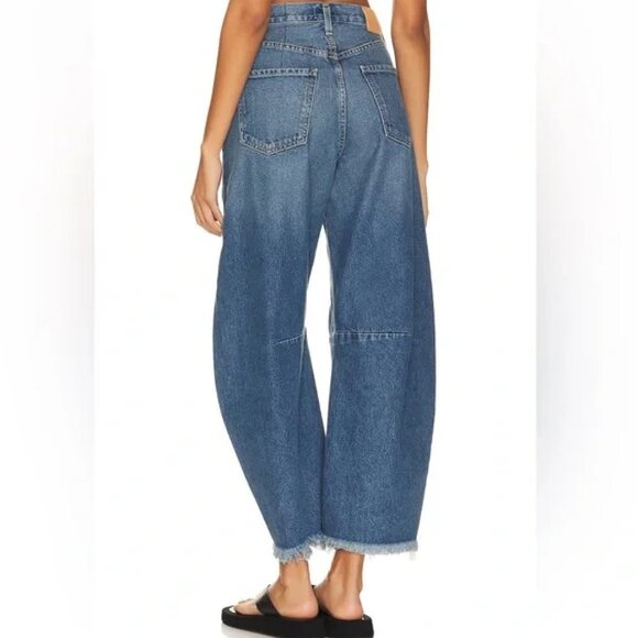 Citizens of Humanity Horseshoe Jeans Distressed Frayed Hem See Measurements USA - Picture 3 of 13